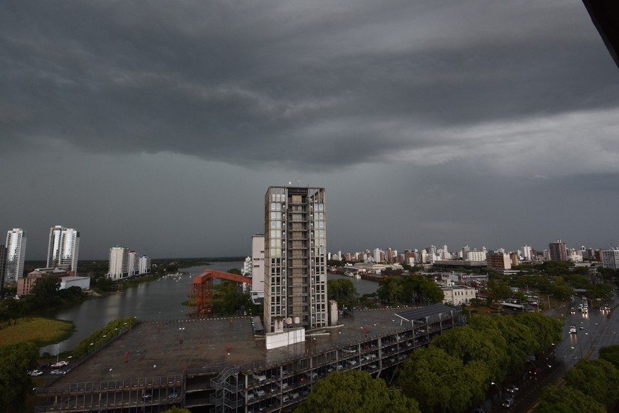 La figura de Santa Rosa de Lima se entrelaza con un fenómeno meteorológico. Créditos:  Mauricio Garin
