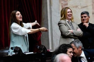 Pagano pertenecía a LLA pero abandonó el bloque, hecho que Lemoine le endilga.