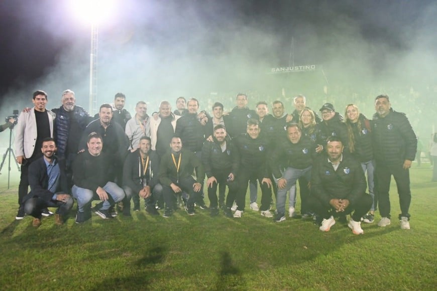 Ganó Sanjustino y es el campeón del Apertura. Foto: Manuel Fabatía