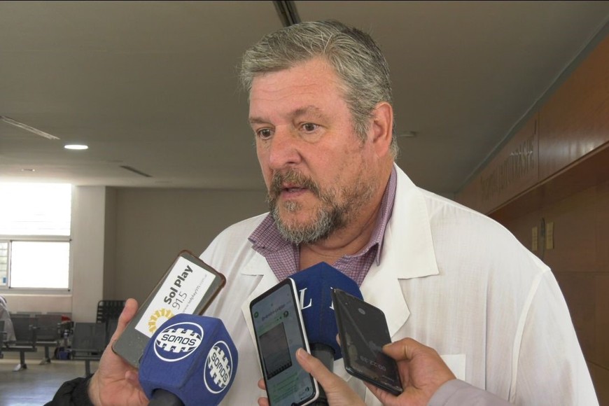 Doctor Francisco Sánchez Guerra director del hospital Iturraspe