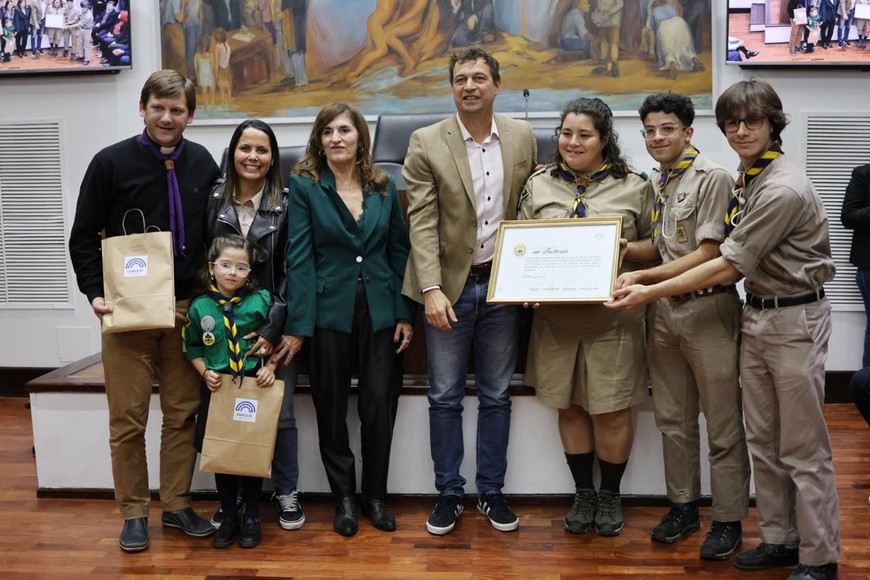 El Grupo Scout San Pablo fue homenajeado por más de cinco décadas de trabajo con la juventud.