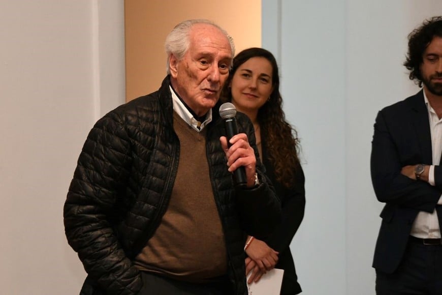 Kevin Caillet Bois compartió sus recuerdos. Foto: Manuel Fabatía