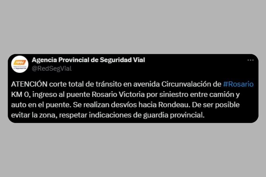 El comunicado de la APSV,