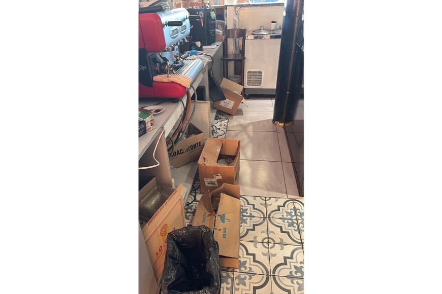 Los malvivientes fueron captados por las cámaras del lugar, aunque igualmente se dieron a la fuga.