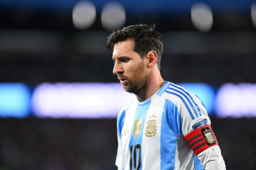 Soccer Football - World Cup - South American Qualifiers - Argentina v Colombia - Estadio Monumental, Buenos Aires, Argentina - June 10, 2025
Argentina's Lionel Messi REUTERS/Rodrigo Valle