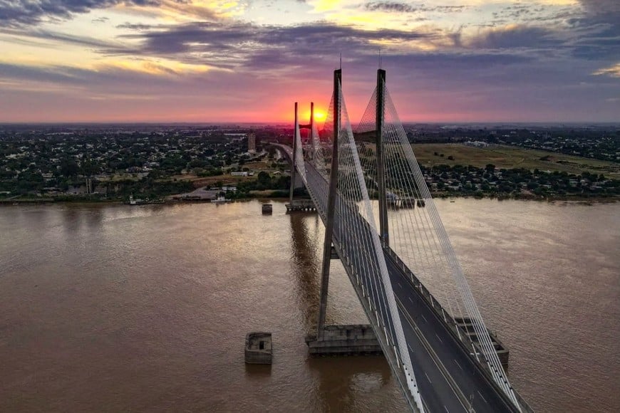 Imagen ilustrativa. Puente Rosario - Victoria.
