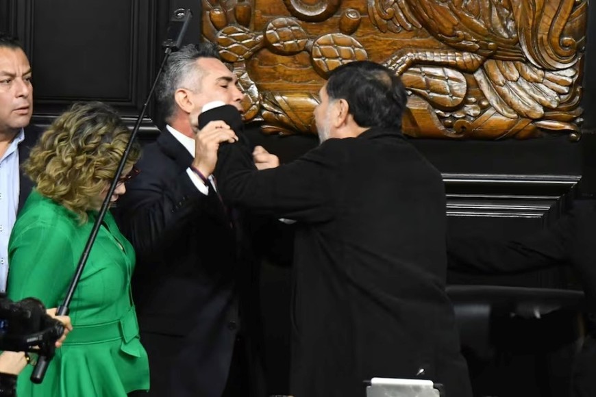 Algunas de las postales del papelón de este miércoles. Crédito: Gentileza Cuartoscuro