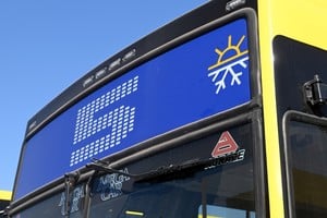 El micro atacado pertenece a la Línea 5. Foto: El Litoral