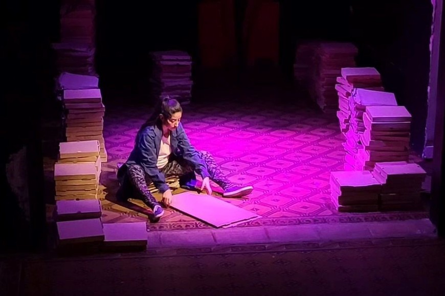 "Juana en una nube". Foto: Gentileza producción