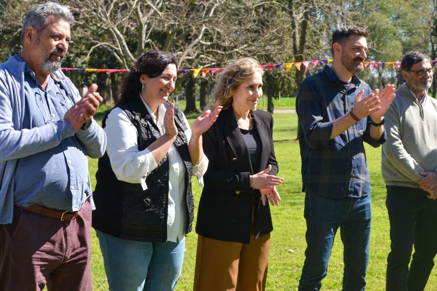 El acto central fue organizado de manera conjunta por los ministerios de Educación, Ambiente y Cambio Climático, y Desarrollo Productivo.
