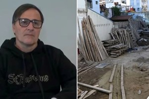 La vivienda de Coghlan donde se encontraron los restos óseos.