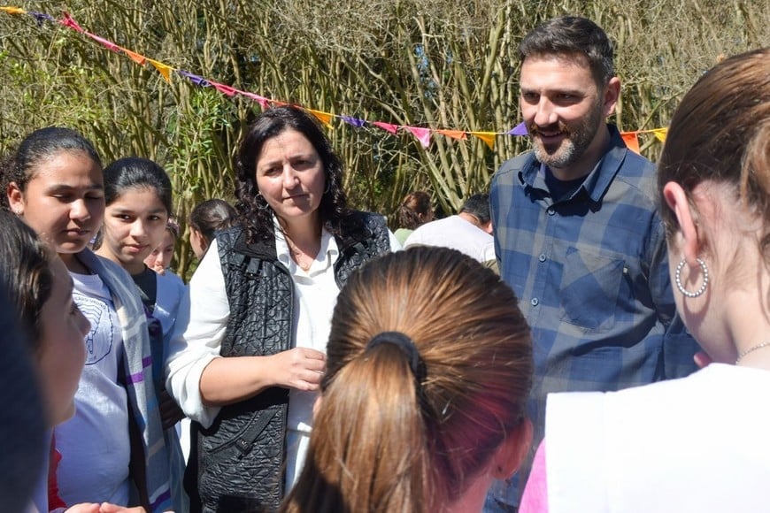 El acto central fue organizado de manera conjunta por los ministerios de Educación, Ambiente y Cambio Climático, y Desarrollo Productivo.