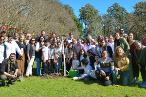 El acto central fue organizado de manera conjunta por los ministerios de Educación, Ambiente y Cambio Climático, y Desarrollo Productivo.