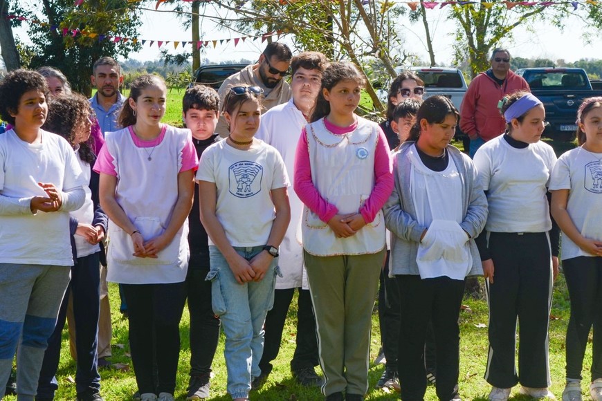 El acto central fue organizado de manera conjunta por los ministerios de Educación, Ambiente y Cambio Climático, y Desarrollo Productivo.