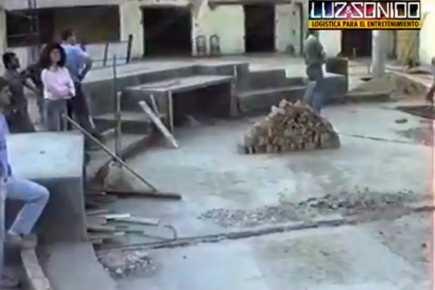 Imágenes de archivo de la remodelación de La Princesa a La Fábrica.