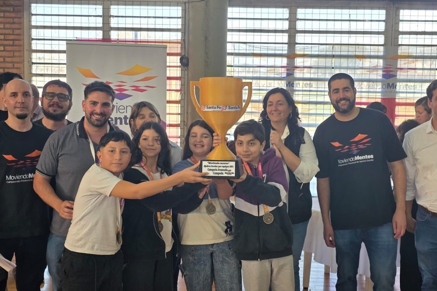 En el nivel inicial la Escuela Nº 848 “Domingo Faustino Sarmiento” de Reconquista obtuvo el primer lugar