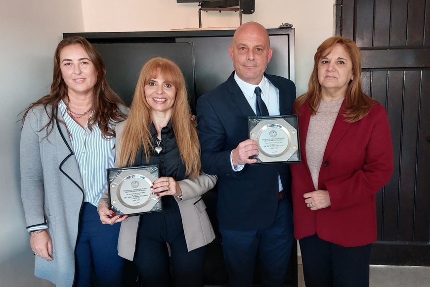 González agradeció al Colegio de Abogados por la emotiva celebración, destacando la significación de recibir este homenaje justo en la fecha dedicada a la profesión.