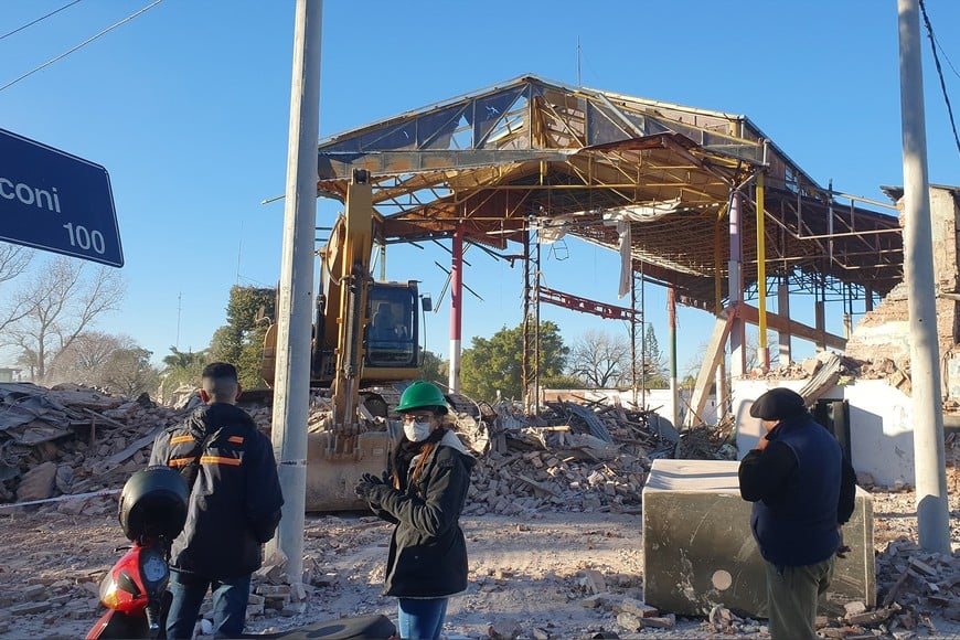 La destrucción quedó para siempre en la memoria de los rafaelinos.