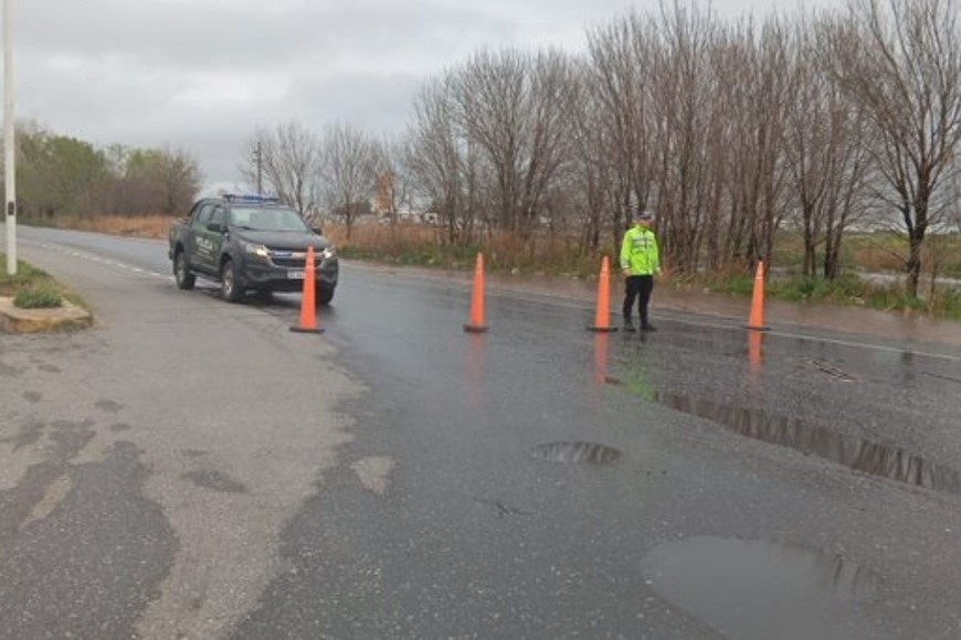 Temporal en el sur de Santa Fe: más de 280 milímetros de lluvia, rutas cortadas y localidades anegadas