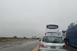 Corte total de la Ruta Nacional 7