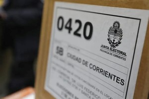 Elecciones en Corrientes. Foto: Gentileza