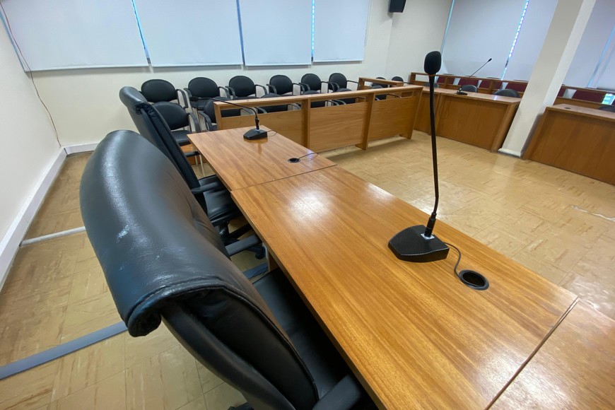 Sala audiencia juicio oral