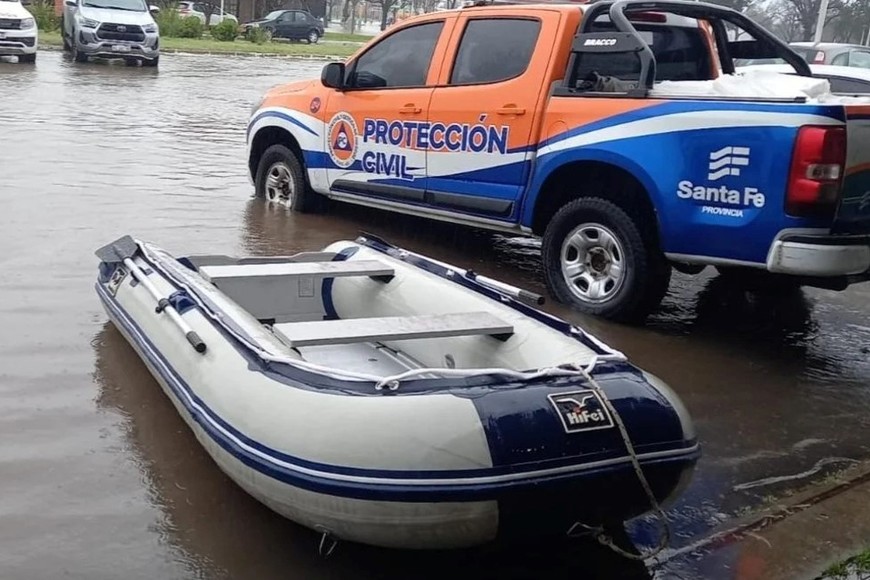 Temporal en el sur de Santa Fe: más de 280 milímetros de lluvia, rutas cortadas y localidades anegadas - Image 2