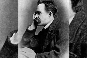 Para Nietzsche, el anuncio de la "muerte de Dios" no era un motivo de celebración progre-nihilista, sino la constatación de una crisis cultural profunda que exigía la creación de nuevos valores. La foto, de 1882, pertenece a Gustav Adolf Schultze.
