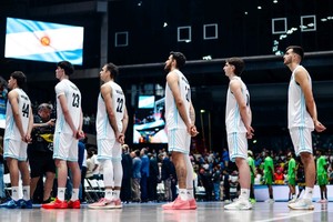 Los "pibes" defendieron con orgullo la bandera albiceleste. Crédito: CAB