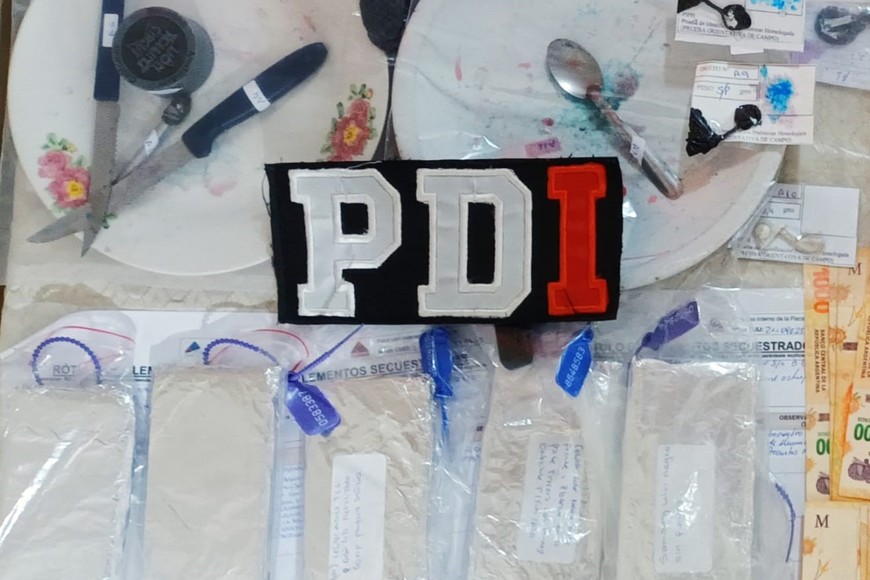 Elementos secuestrados.