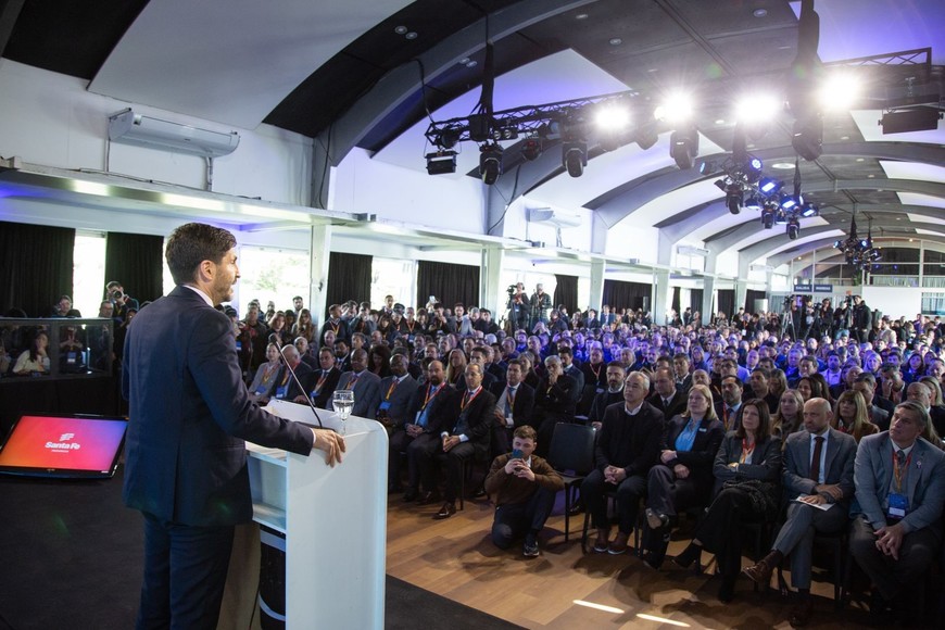 "Compartimos el objetivo del crecimiento y el desarrollo del país", dijo el embajador citando el discurso de Pullaro