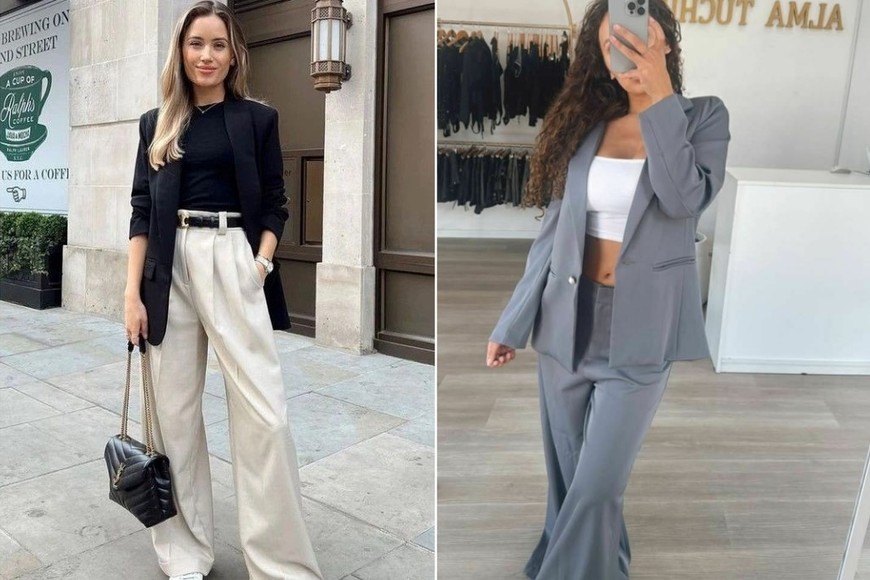 Los pantalones sastreros desplazan a los jeans como protagonistas de la primavera.