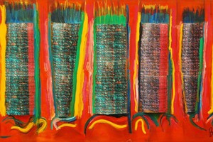 Una de las obras de Borthwick. Foto: Archivo