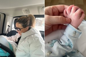 Alejandra Maglietti compartió las imágenes de su hijo .