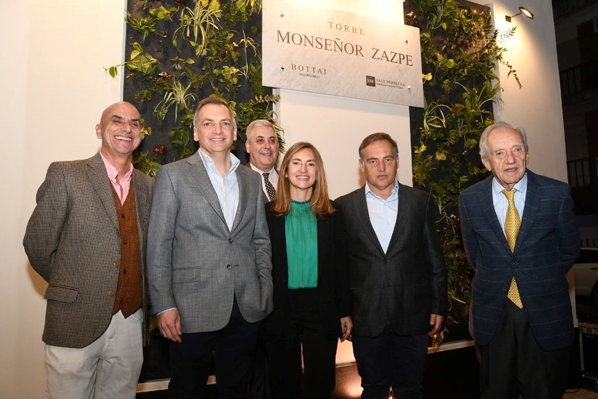 La Torre Monseñor Zaspe tiene un valor simbólico para la familia Bottai, que lideró la obra. Foto: Manuel Fabatia