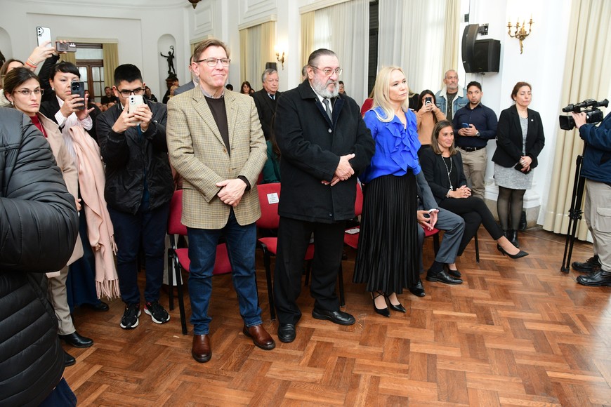 Jura de fiscales en el Salón de Actos de la Corte de Santa Fe