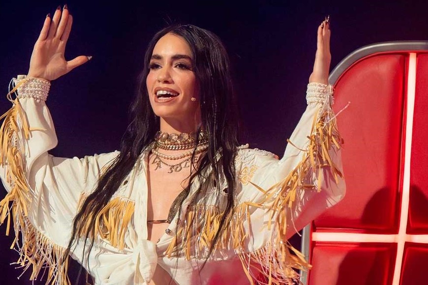 Siempre polémica, Lali dejó su huella en la emisión del lunes.