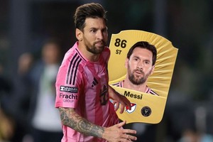 Messi quedó quinto entre los argentinos mejor valorados en FC 26. Foto: El Litoral