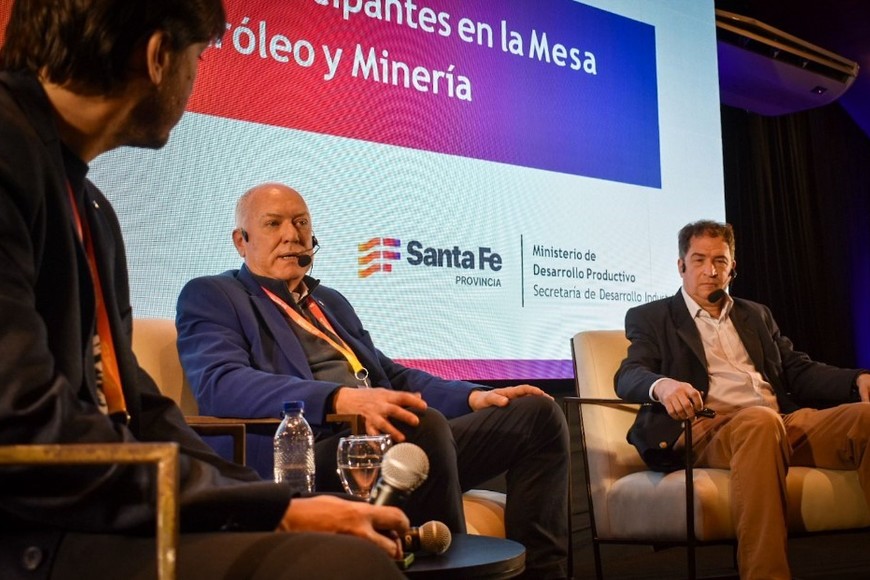 Mesa de Gas, Minería y Petróleo en el Santa Fe Business Forum.