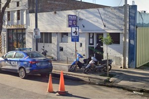 Comisaría 21 de Rosario. Crédito: Google Street View