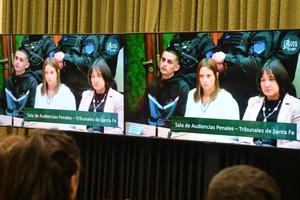 El acusado escuchó el veredicto sin mostrar arrepentimiento durante la audiencia. (foto Manuel Fabatia)