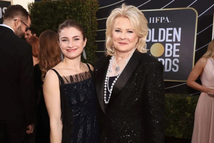 Chloe Malle junto a su madre, la actriz Candice Bergen