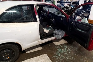 El pequeño fue puesto a resguardo tras el rápido accionar policial.