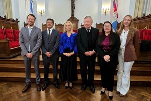 Los nuevos fiscales que se desempeñan desde hoy en la Cuarta Circunscripción Judicial. Foto: Gentileza