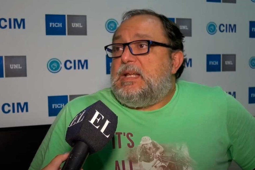Ignacio Cristina, del CIM - FICH / UNL.