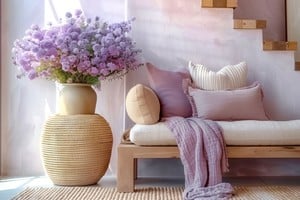 Paleta de colores pastel que aporta suavidad y frescura visual.