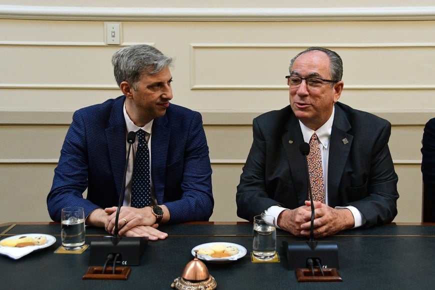 Dirigentes de ambas naciones sellaron compromisos de trabajo conjunto en materia agroindustrial. Crédito: Guillermo Di Salvatore.