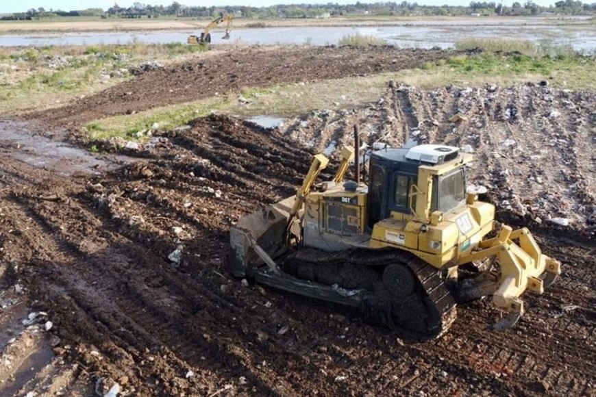 Las máquinas ya trabajan en las primeras 2,5 hectáreas.