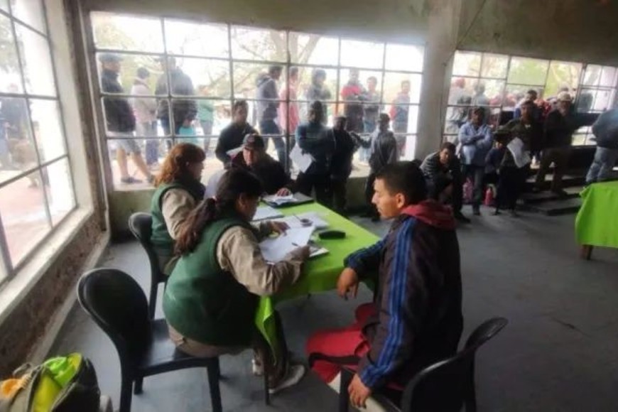 El operativo que se desarrolló en el Puerto Reconquista. Foto: Gentileza