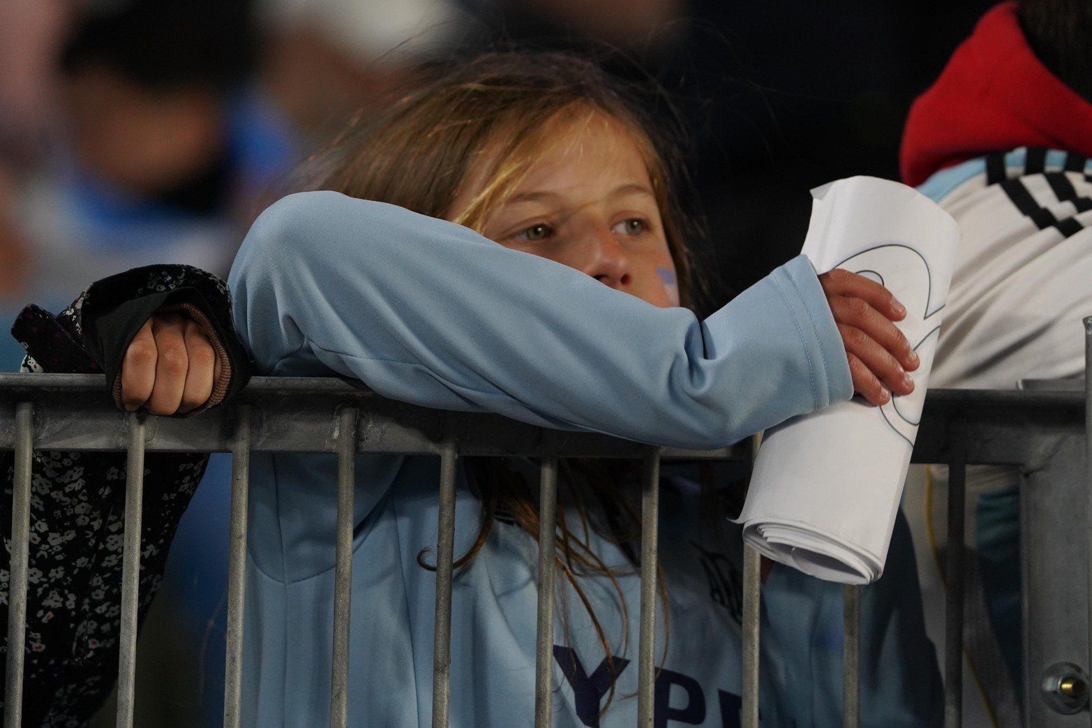 La emoción de los más chicos